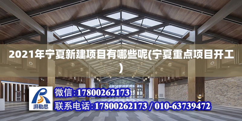 2021年寧夏新建項(xiàng)目有哪些呢(寧夏重點(diǎn)項(xiàng)目開工) 裝飾幕墻施工