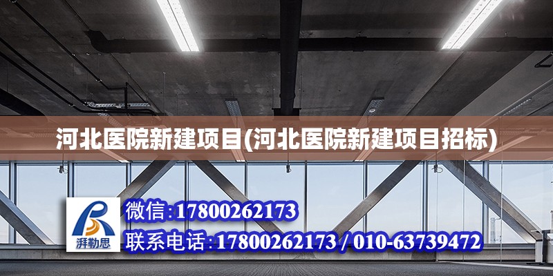 河北醫(yī)院新建項目(河北醫(yī)院新建項目招標)