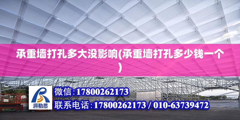 承重墻打孔多大沒影響(承重墻打孔多少錢一個) 鋼結(jié)構(gòu)網(wǎng)架設(shè)計