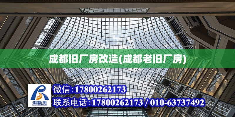 成都舊廠房改造(成都老舊廠房) 結(jié)構(gòu)框架施工