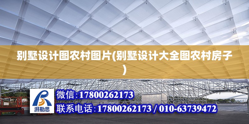 別墅設(shè)計圖農(nóng)村圖片(別墅設(shè)計大全圖農(nóng)村房子) 北京網(wǎng)架設(shè)計