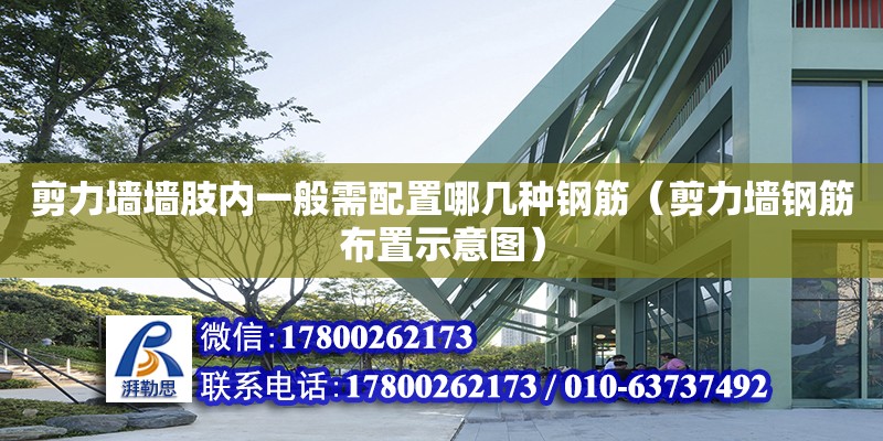 剪力墻墻肢內(nèi)一般需配置哪幾種鋼筋（剪力墻鋼筋布置示意圖）