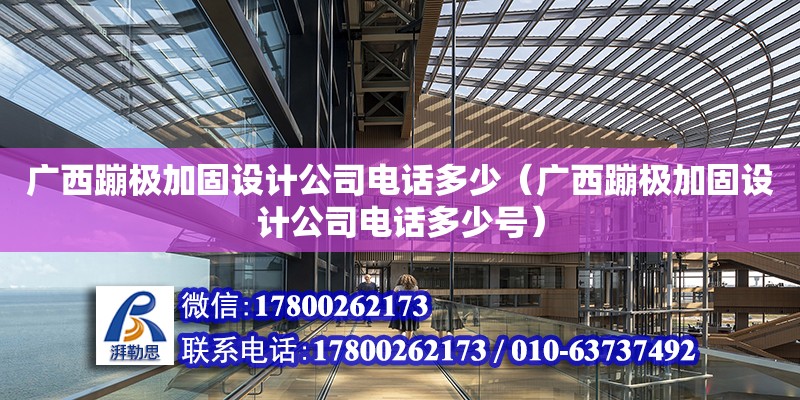 廣西蹦極加固設(shè)計公司**多少（廣西蹦極加固設(shè)計公司**多少號） 鋼結(jié)構(gòu)網(wǎng)架設(shè)計