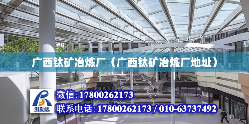 廣西鈦礦冶煉廠（廣西鈦礦冶煉廠地址） 鋼結(jié)構(gòu)網(wǎng)架設(shè)計(jì)