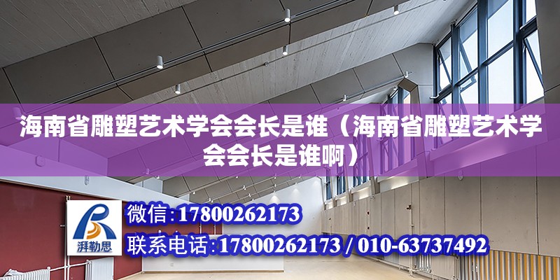 海南省雕塑藝術(shù)學會會長是誰（海南省雕塑藝術(shù)學會會長是誰?。? title=