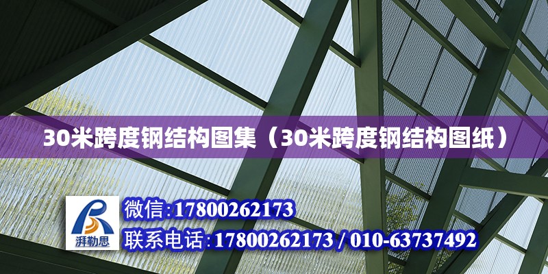 30米跨度鋼結(jié)構(gòu)圖集（30米跨度鋼結(jié)構(gòu)圖紙）