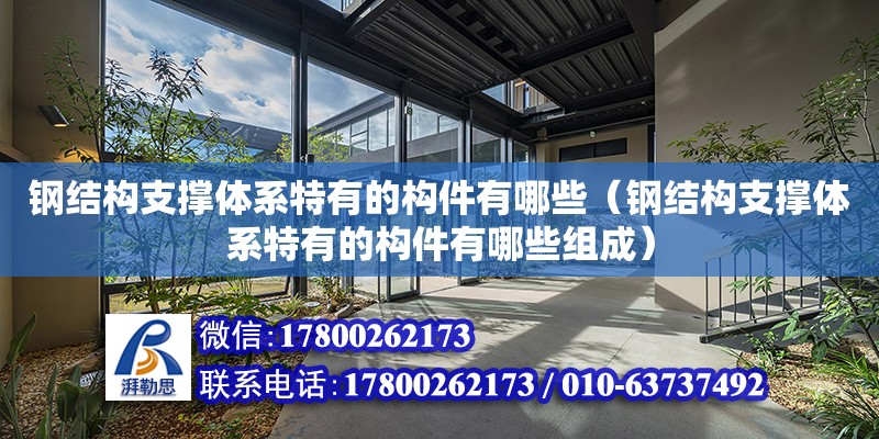 鋼結構支撐體系特有的構件有哪些（鋼結構支撐體系特有的構件有哪些組成）