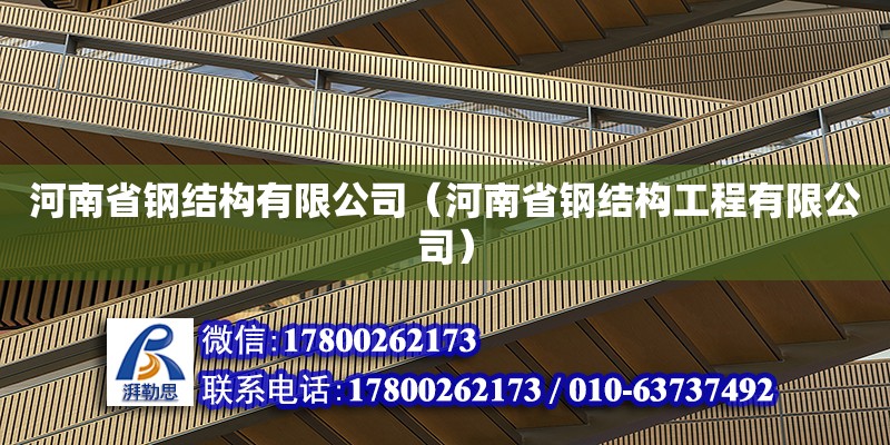 河南省鋼結(jié)構(gòu)有限公司（河南省鋼結(jié)構(gòu)工程有限公司） 結(jié)構(gòu)工業(yè)裝備施工