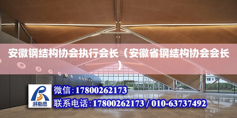 安徽鋼結(jié)構(gòu)協(xié)會執(zhí)行會長（安徽省鋼結(jié)構(gòu)協(xié)會會長） 鋼結(jié)構(gòu)跳臺施工