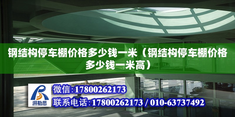 鋼結(jié)構(gòu)停車棚價(jià)格多少錢一米（鋼結(jié)構(gòu)停車棚價(jià)格多少錢一米高）