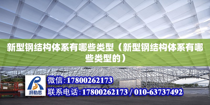 新型鋼結(jié)構(gòu)體系有哪些類型（新型鋼結(jié)構(gòu)體系有哪些類型的）