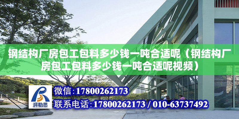 鋼結(jié)構(gòu)廠房包工包料多少錢一噸合適呢（鋼結(jié)構(gòu)廠房包工包料多少錢一噸合適呢視頻）