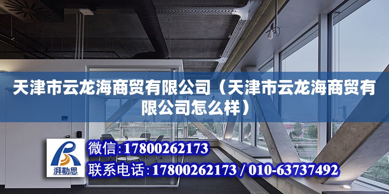 天津市云龍海商貿(mào)有限公司（天津市云龍海商貿(mào)有限公司怎么樣）