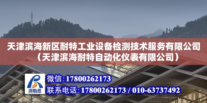 天津濱海新區(qū)耐特工業(yè)設備檢測技術服務有限公司（天津濱海耐特自動化儀表有限公司）