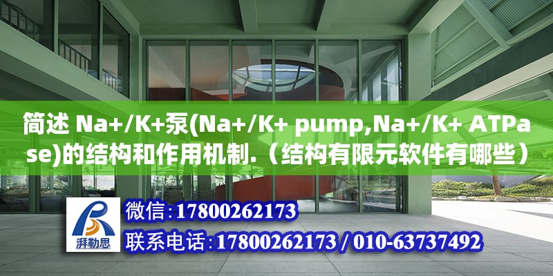 簡述 Na+/K+泵(Na+/K+ pump,Na+/K+ ATPase)的結(jié)構(gòu)和作用機(jī)制.（結(jié)構(gòu)有限元軟件有哪些）