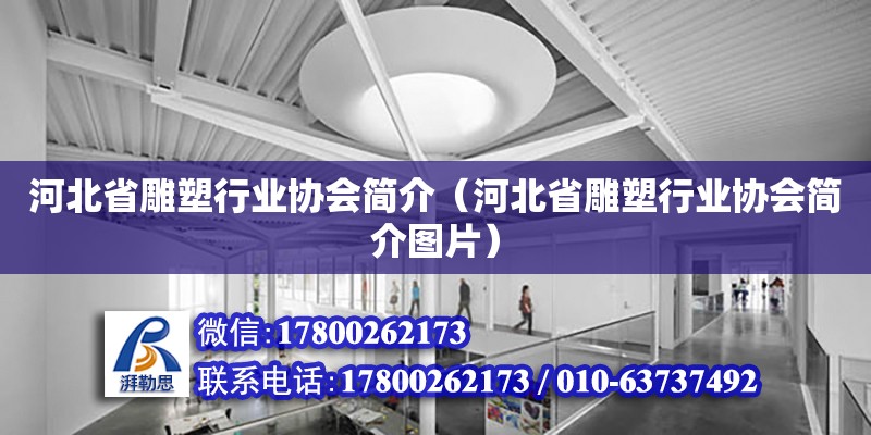 河北省雕塑行業(yè)協(xié)會簡介（河北省雕塑行業(yè)協(xié)會簡介圖片）