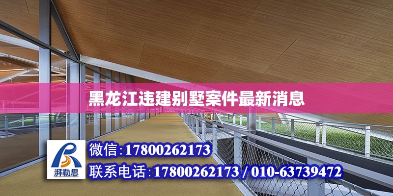 黑龍江違建別墅案件最新消息 鋼結(jié)構(gòu)網(wǎng)架設計