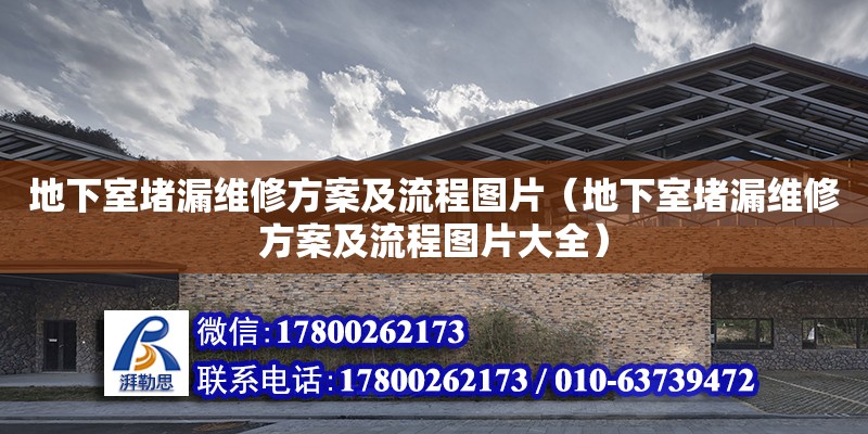 地下室堵漏維修方案及流程圖片（地下室堵漏維修方案及流程圖片大全） 結(jié)構(gòu)框架施工