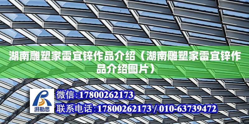 湖南雕塑家雷宜鋅作品介紹（湖南雕塑家雷宜鋅作品介紹圖片）