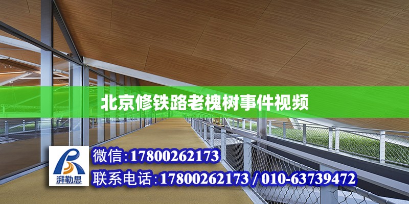 北京修鐵路老槐樹事件視頻 鋼結(jié)構(gòu)網(wǎng)架設(shè)計(jì)