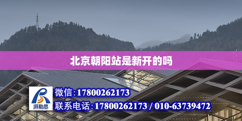 北京朝陽站是新開的嗎 結(jié)構(gòu)橋梁鋼結(jié)構(gòu)施工