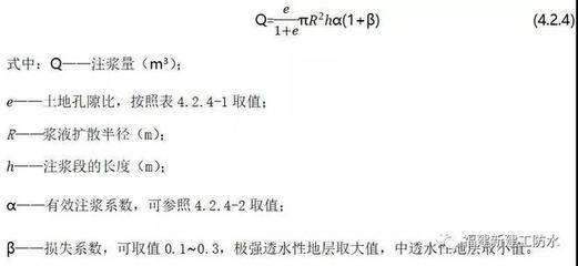 地基加固注漿量計(jì)算公式（地基加固注漿量的計(jì)算方式） 北京加固設(shè)計(jì)（加固設(shè)計(jì)公司） 第2張