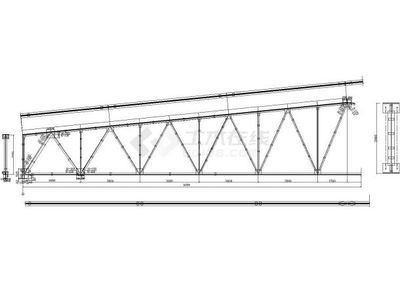 梯形鋼屋架設(shè)計圖紙