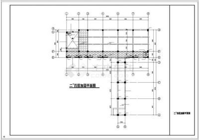 鋼結(jié)構(gòu)鋼梁加固圖紙