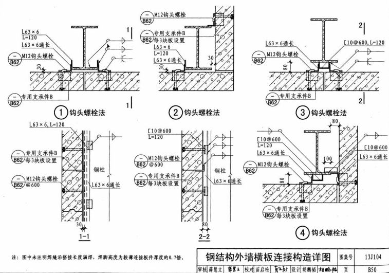 鋼結(jié)構(gòu)螺栓連接節(jié)點(diǎn)圖集（鋼結(jié)構(gòu)螺栓連接節(jié)點(diǎn)圖集在線資源）