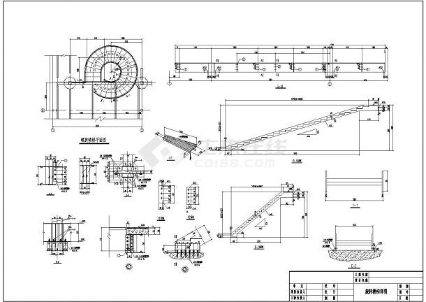 螺旋樓梯設(shè)計圖紙（螺旋樓梯設(shè)計圖紙是建筑設(shè)計中不可或缺的一部分）