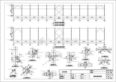 鋼結(jié)構(gòu)廠房施工圖紙（鋼結(jié)構(gòu)廠房施工cad圖紙）