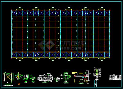 廠房鋼結(jié)構(gòu)設(shè)計圖紙