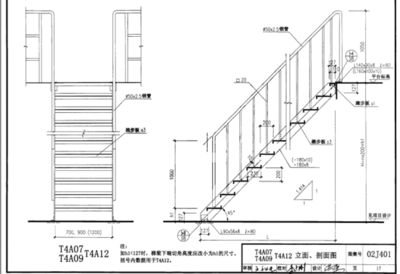 螺旋樓梯圖集圖集02R112安裝教程