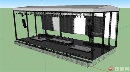 舞臺鋼構(gòu)搭建設(shè)計圖怎么畫 北京加固設(shè)計 第4張