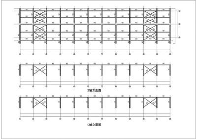 鋼結構廠房施工圖包含哪些圖（鋼結構廠房剖面圖解讀鋼結構廠房立面圖案例分析）