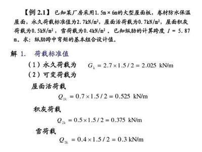 屋面活荷載是什么意思 結(jié)構(gòu)電力行業(yè)施工 第2張