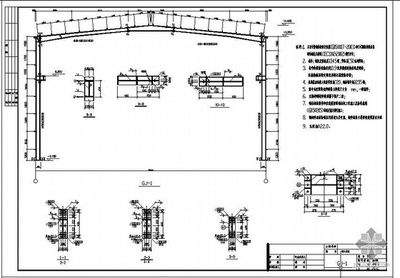 鋼結(jié)構(gòu)車間圖紙設(shè)計（鋼結(jié)構(gòu)車間圖紙設(shè)計通常包括了建筑設(shè)計說明、門窗表、平面圖、樓梯間詳圖）