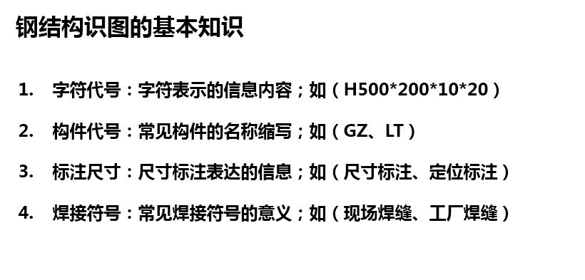 看懂鋼結(jié)構(gòu)圖紙 結(jié)構(gòu)工業(yè)鋼結(jié)構(gòu)施工 第3張