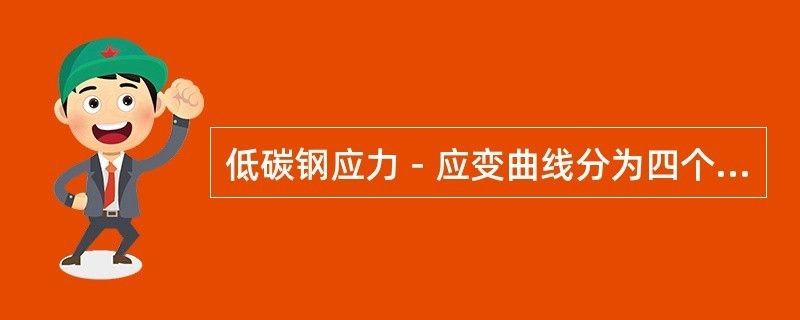 在低碳鋼的應(yīng)力應(yīng)變圖中有線性關(guān)系的是哪個(gè)階段（低碳鋼的應(yīng)力應(yīng)變圖） 結(jié)構(gòu)地下室施工 第2張