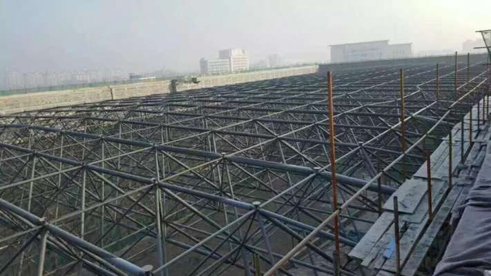 煤棚網(wǎng)架設(shè)計(jì)施工方案怎么寫 鋼結(jié)構(gòu)網(wǎng)架設(shè)計(jì) 第2張 煤棚網(wǎng)架設(shè)計(jì)施工方案怎么寫 鋼結(jié)構(gòu)網(wǎng)架設(shè)計(jì) 第2張