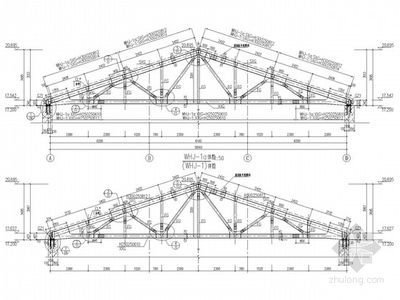 三角形鋼結(jié)構(gòu)屋架設(shè)計(jì)圖片（三角形鋼結(jié)構(gòu)屋架設(shè)計(jì)）