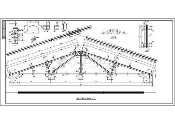 三角形鋼結(jié)構(gòu)屋架設(shè)計(jì)圖片（三角形鋼結(jié)構(gòu)屋架設(shè)計(jì)）