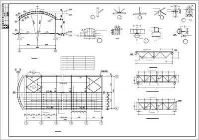 拱形桁架結(jié)構(gòu)設(shè)計(jì)規(guī)范（拱形桁架結(jié)構(gòu)設(shè)計(jì)規(guī)范及注意事項(xiàng)） 鋼結(jié)構(gòu)鋼結(jié)構(gòu)停車場施工 第2張
