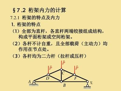 桁架內(nèi)力計(jì)算公式（土木工程中常見(jiàn)的桁架內(nèi)力計(jì)算方法及其相關(guān)公式）