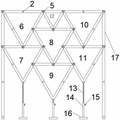 三角鋼架結(jié)構(gòu)圖怎么畫