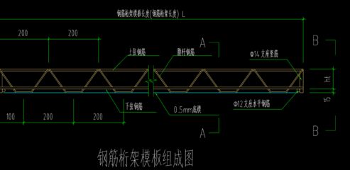 桁架尺寸標注 結構工業(yè)鋼結構設計 第4張 桁架尺寸標注 結構工業(yè)鋼結構設計 第4張