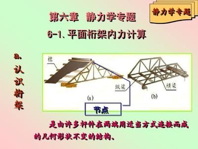 桁架結(jié)構(gòu)的計算 上下桿件 形狀 建筑施工圖設(shè)計 第3張