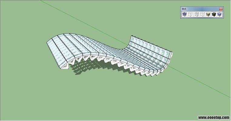 桁架結構模型制作方法（sketchup制作桁架模型教程）