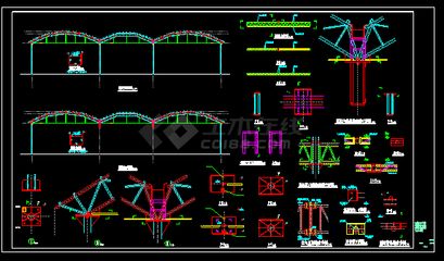 桁架結(jié)構(gòu)設(shè)計圖例怎么畫
