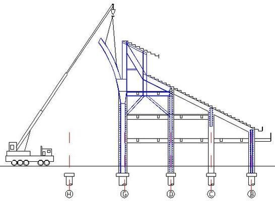 桁架安裝圖片 建筑消防施工 第3張